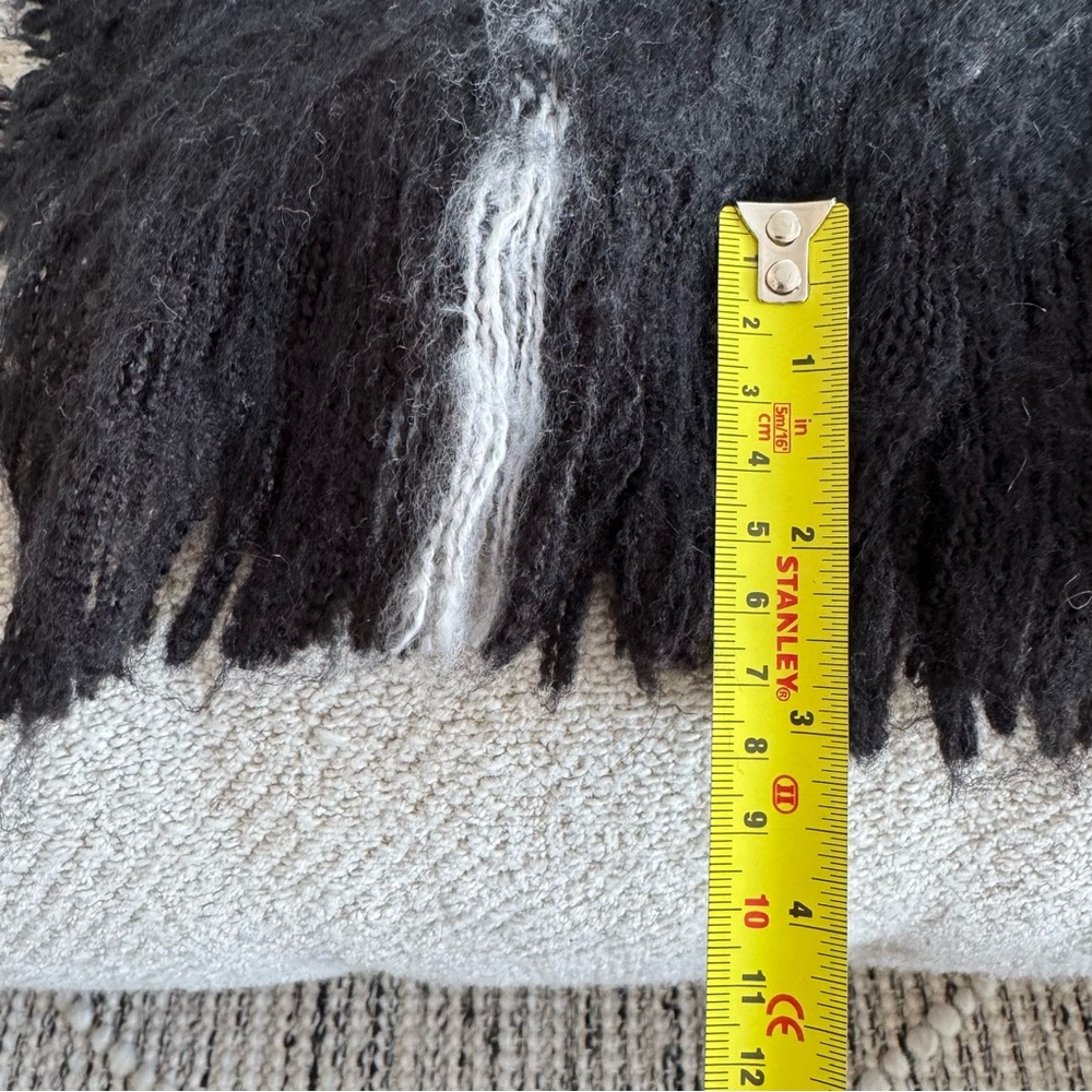 Blanket Winter Scarf Wrap with Fringe  Tartan Plaid Oversized - Picture 10 of 11